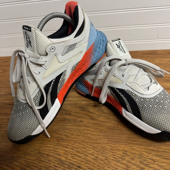 Reebok Womens Nano X EF7533 White Casual Shoes Sneakers Size 7.5 - Picture 6 of 11